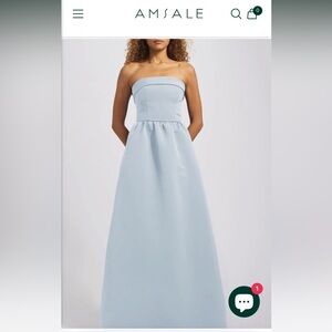 Amsale Rene Bridesmaid Dress (size 10)